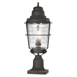 Lanterne de piédestal Chance Harbor 1 lumière