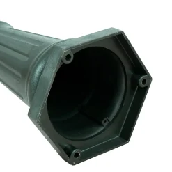 Lanterne d'extérieur classique vert foncé 217cm 3 lumières IP44 - New Haven