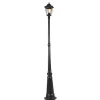 Lanterne d'extérieur classique noire 200 cm IP44 - Havana