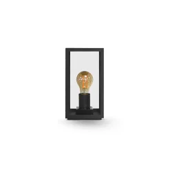 Lanterne E27 Gris Anthracite - 18W - IP54 - Classe I - 240mm Hauteur