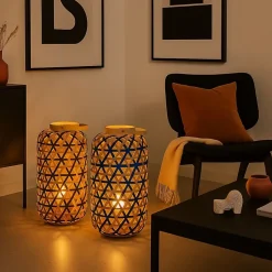 Lanterne en bambou 50cm, Miara