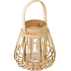 Lanterne en rotin 14x16 - Atmosphera