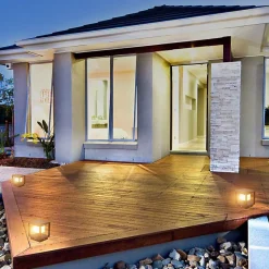 Lanterne Extérieure Solaire Noire 2W IP65 Avec Détecteur de Mouvement - Blanc Chaud 2300K - 3500K - SILAMP