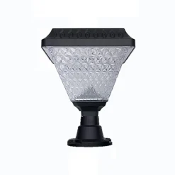 Lanterne Extérieure Solaire Crépusculaire IP65 2W - Blanc Chaud 2300K - 3500K - SILAMP