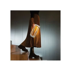 Lanterne Maison LED Blanche 2,2w avec batterie IP54 Zafferano