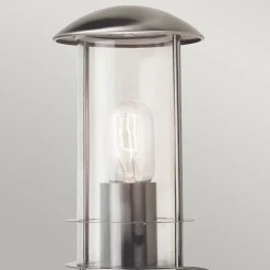 Lanterne murale 1 lumière Bruges - Acier inoxydable