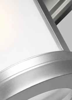 Lanterne murale d'extérieur à 1 lumière Elstead Newport, acier brossé peint, IP44, E27