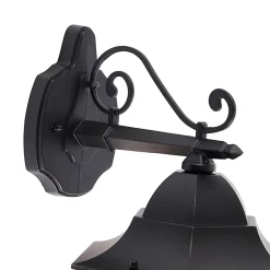 Lanterne murale extérieure classique noire IP44 - Havana Down