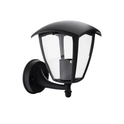 Lanterne Murale Extérieure Noire pour Ampoule E27 - SILAMP