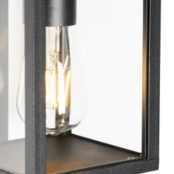 Lanterne murale extérieure intelligente noire IP44 avec Wifi ST64 - Charlois