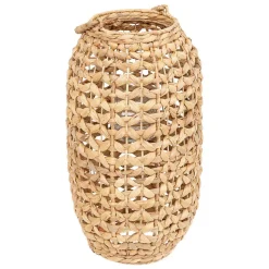 Lanterne ronde Sand H47cm beige - Atmosphera