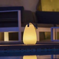 Lanterne sans fil multicolore LAURY H28cm