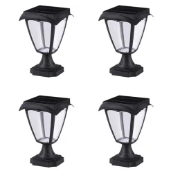 Lanterne Solaire Connectée à poser RGBW IP54 (Lot de 4) - SILAMP