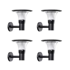 Lanterne Solaire Connectée Murale UFO RGBW IP65 (Lot de 4) - SILAMP