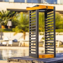 Lanterne solaire et rechargeable FERIAN TALL H50cm