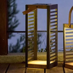 Lanterne solaire et rechargeable FERIAN TALL H50cm