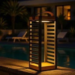 Lanterne solaire et rechargeable FERIAN TALL H50cm