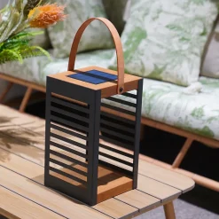 Lanterne solaire et rechargeable FERIAN SMALL H35cm