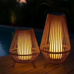 Lanterne solaire et rechargeable SALOMEA SMALL H40cm