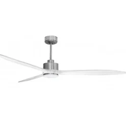 Latino - un super destratificateur et un ventilateur avec lumière, moteur DC, 166 Cm pales bois , thermostat, Wifi