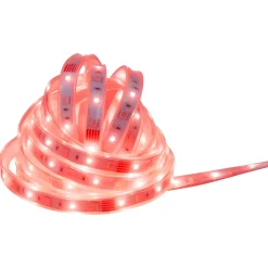 Le LED 'Stripe' outdoor 500 cm, 24 watts, blanc chaud, avec changement de couleur, dimmable, télécommande et accessoires inclus