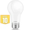 Le lot de 10 ampoules LED A60 9W (Eq. 60W) E27 3000K