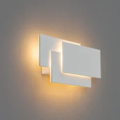 LED Applique design tripartie blanche - Trio