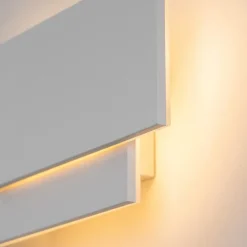 LED Applique design tripartie blanche - Trio