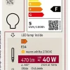 LED B75 Fantastic Colors 470lm E27 grd 2700K 230V