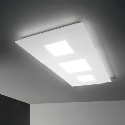 LED Décorative Big Simple Flush Blanc, 3000K