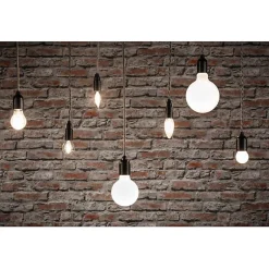 LED fil G95 806lm E27 7,5W opale gra 2700K 230V