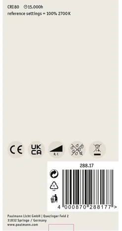 LED Fil STD 2000lm 15W 2700K clear grd 230V