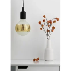 LED G125 AnnRéfl pul 420lm E27 gold grd 2700K 230V