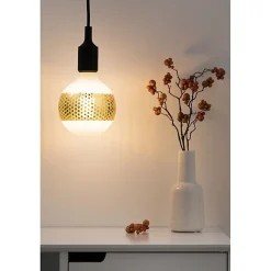 LED G125 AnnRéfl pul 420lm E27 gold grd 2700K 230V