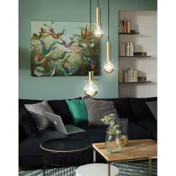 LED G125 Calotte réflectrice 600lm E27 2700K 6,5W 230V Doré gradable