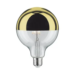 LED G125 Calotte réflectrice 600lm E27 2700K 6,5W 230V Doré gradable