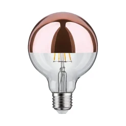 LED G95 Calotte réflectrice 600lm E27 2700K 6,5W 230V Cuivre