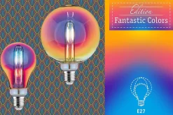 LED G95 Fantastic Colors 470lm E27 grd 2700K 230V