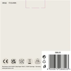 LED GU5,3 12V blanc/argent 3000K