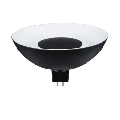 LED GU5,3 12V noir/blanc 3000K