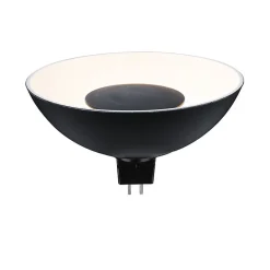 LED GU5,3 12V noir/blanc 3000K