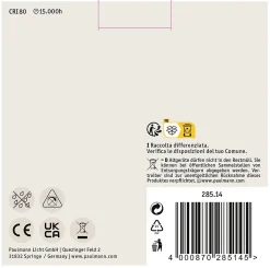 LED QPAR111 4W GU10 230V 2700K 24 deg