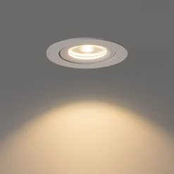 LED Spot encastrable pupil - 1 lumière - L 10 cm - Blanc - Moderne - Éclairage intérieur - Salon I Chambre I Cuisine I Salle à