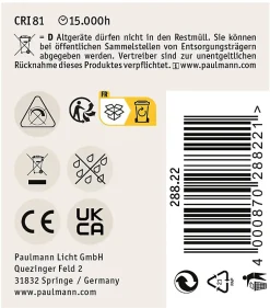 LED x3 bi-pin GY6,35 200lm 2700K 12V