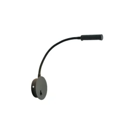 Liseuse LED orientable noire - Norma