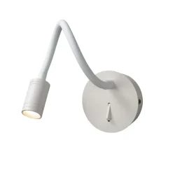 Liseuse murale blanche souple avec interrupteur - Aski