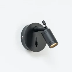 Liseuse murale noire LED - Minoa