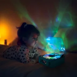 Little L Veilleuse Tourne disque sensoriel Magic Wave