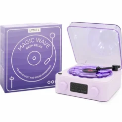 Little L Veilleuse Tourne disque sensoriel Magic Wave