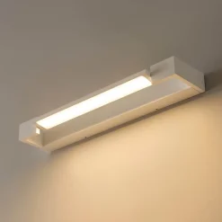 Longue applique blanche LED avec barre pivotante à 350 degrés - Orlène